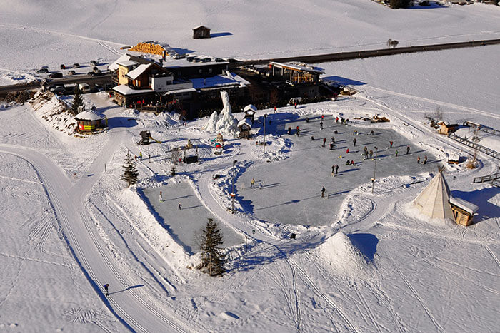 Parco Binta Pub in inverno